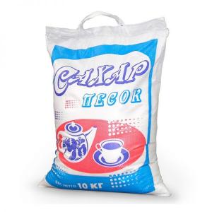 Сумка 10 кг "Сахар Краснодарский" 38*50